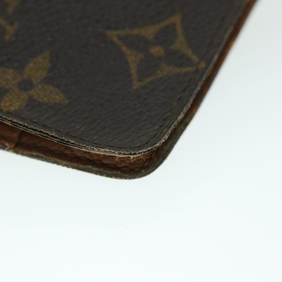 LOUIS VUITTON Monogram Agenda MM Day Planner Cover R20105 LV bs8474