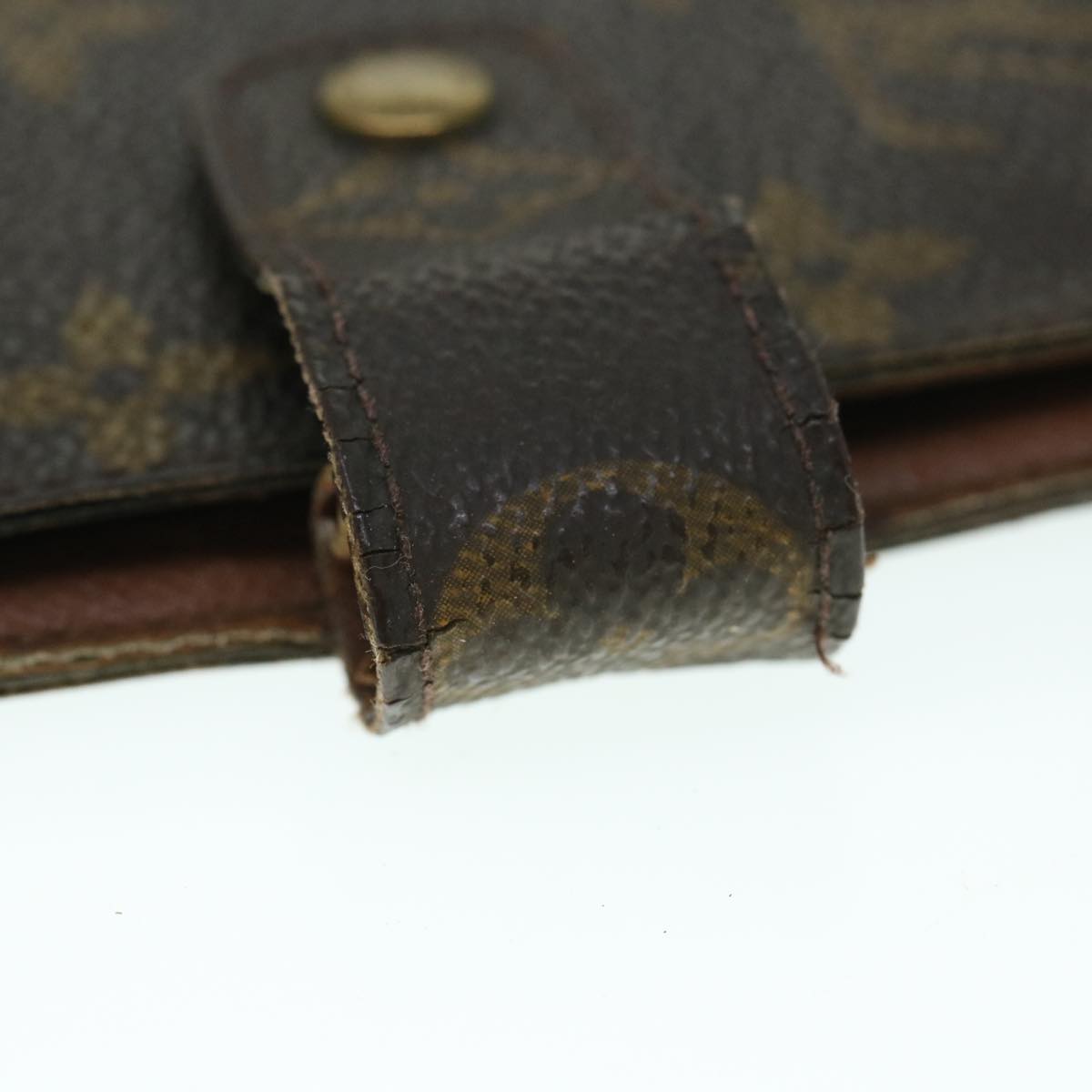 LOUIS VUITTON Monogram Agenda MM Day Planner Cover R20105 LV bs8474
