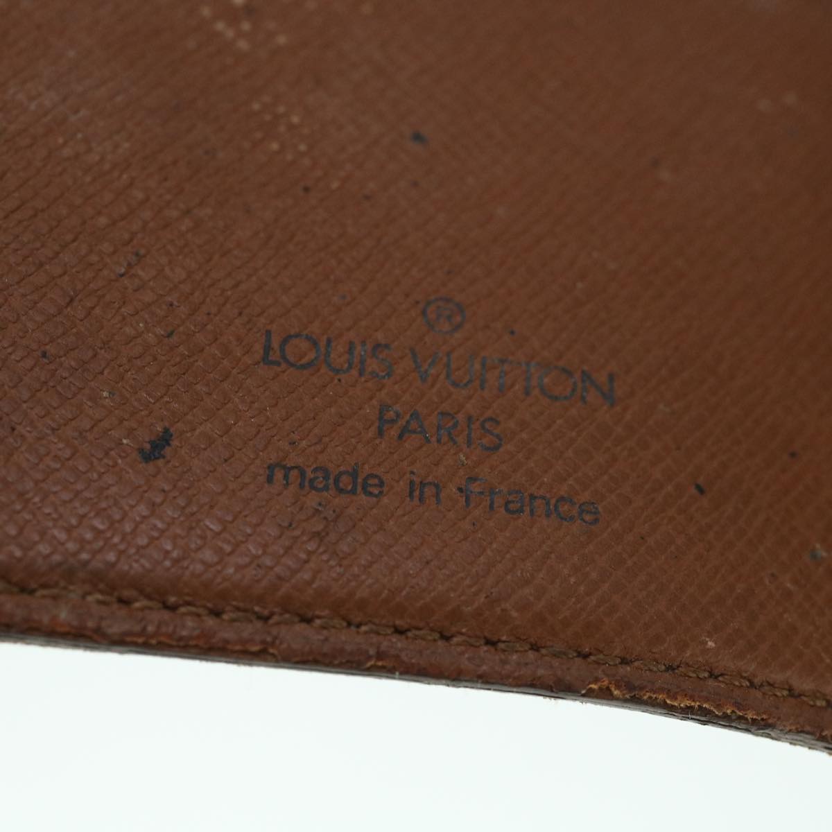 LOUIS VUITTON Monogram Agenda MM Day Planner Cover R20105 LV bs8474
