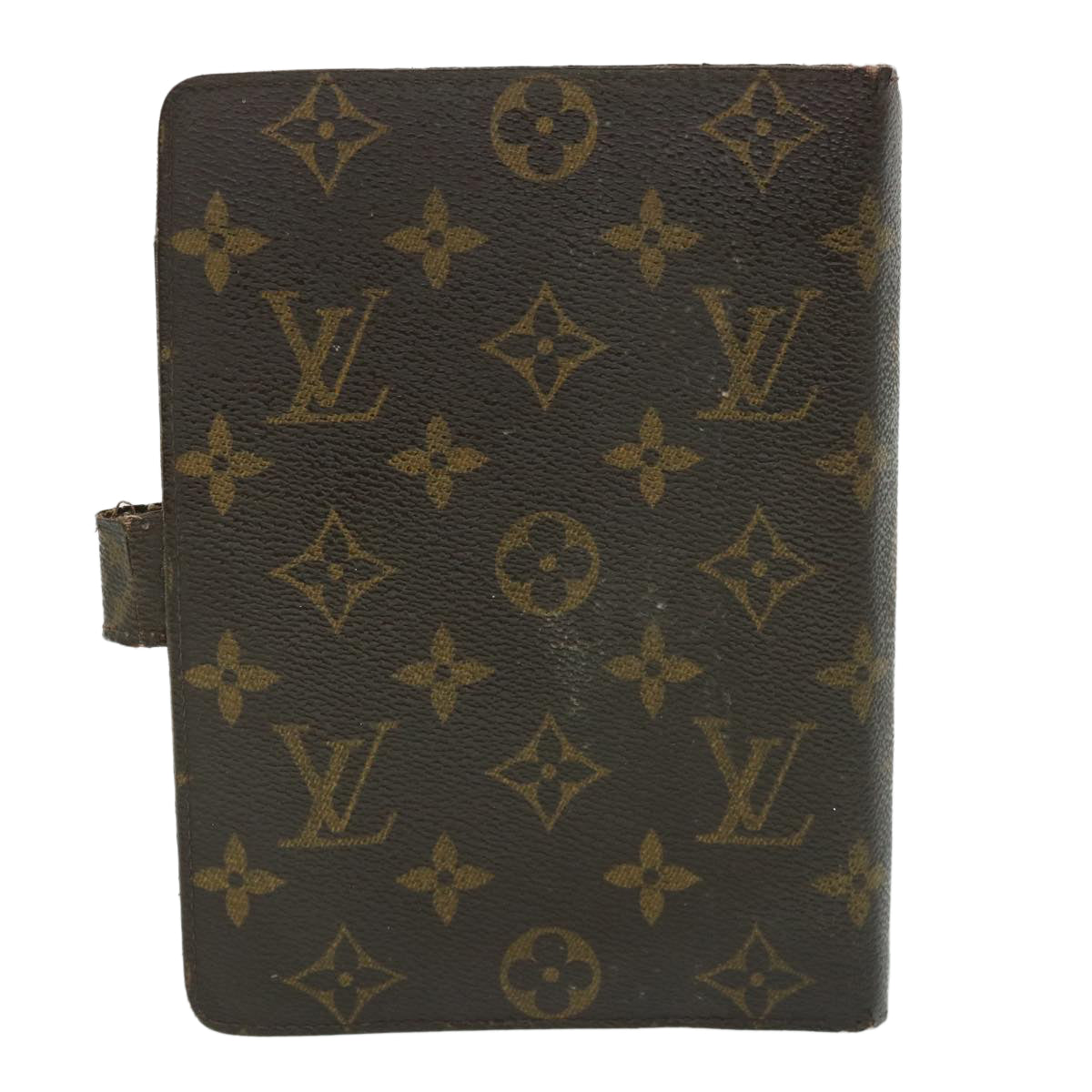 LOUIS VUITTON Monogram Agenda MM Day Planner Cover R20105 LV bs8474