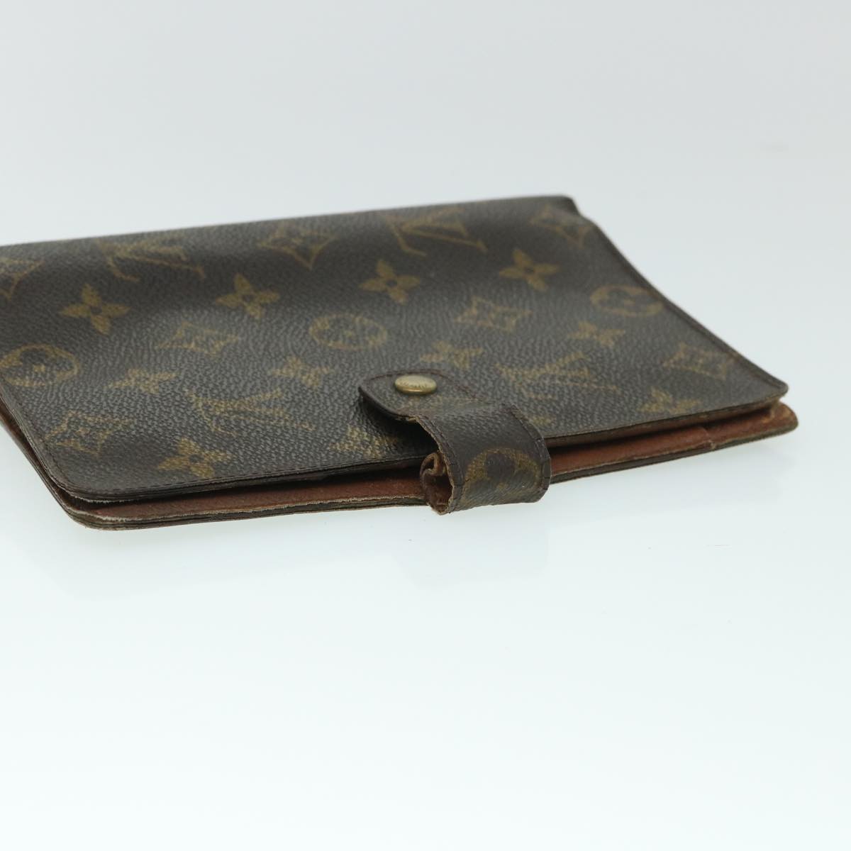LOUIS VUITTON Monogram Agenda MM Day Planner Cover R20105 LV bs8474