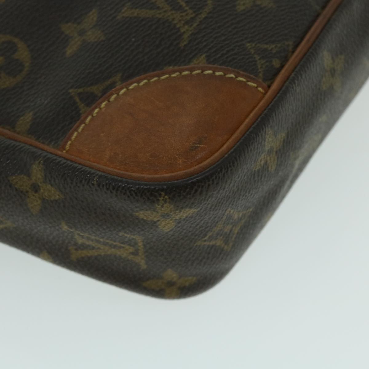 LOUIS VUITTON Monogram Compiegne 28 Clutch Bag M51845 LV bs8478