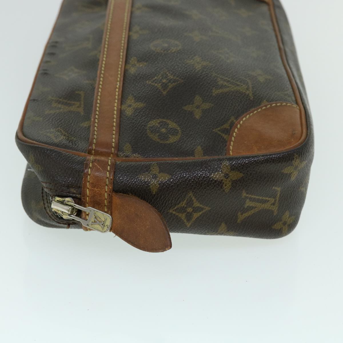 LOUIS VUITTON Monogram Compiegne 28 Clutch Bag M51845 LV bs8478