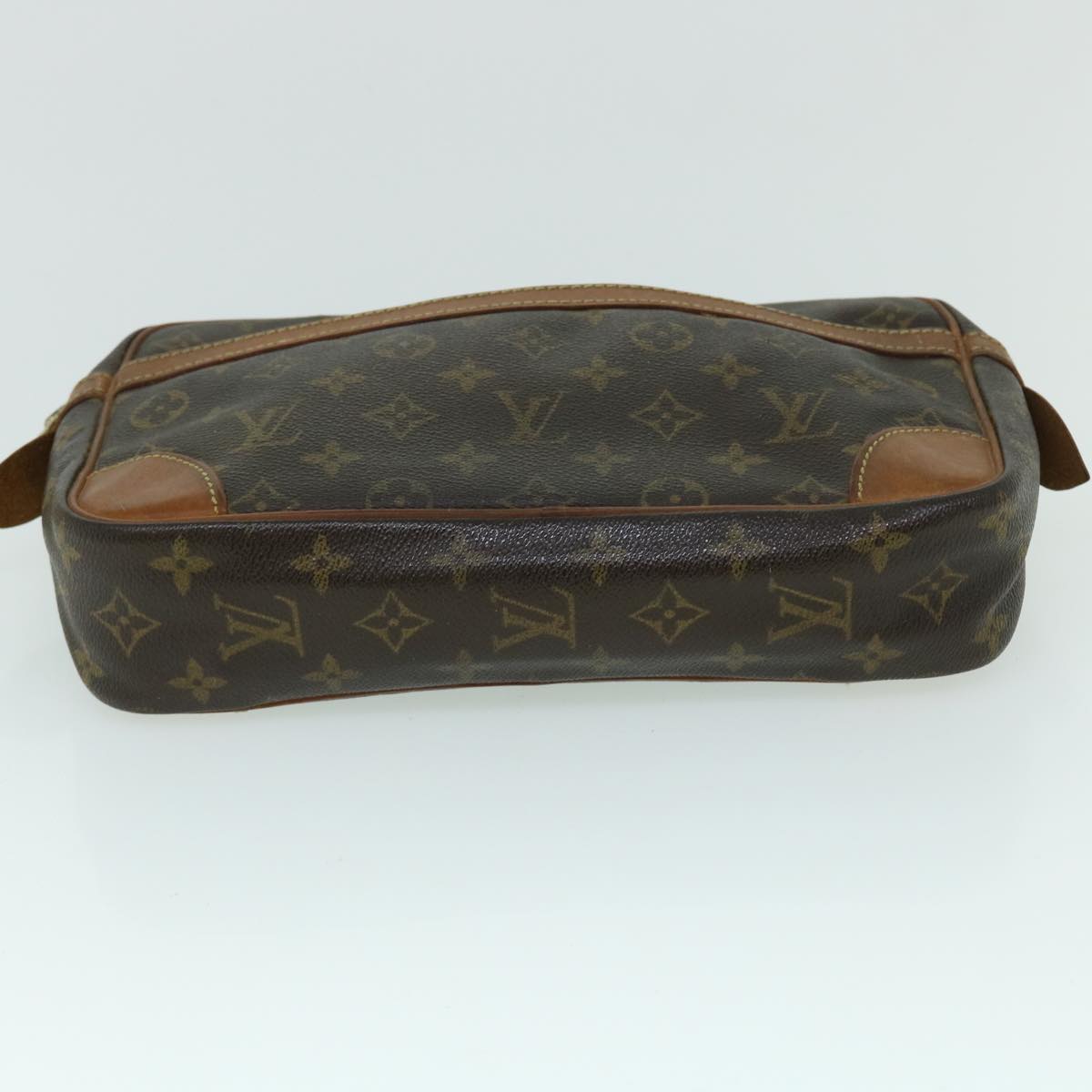 LOUIS VUITTON Monogram Compiegne 28 Clutch Bag M51845 LV bs8478