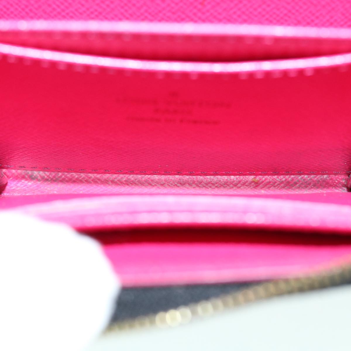 LOUIS VUITTON Monogram Multicolor Zippy Coin Purse  Black M93740 LV bs8501