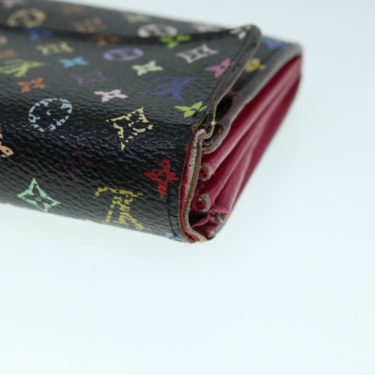 LOUIS VUITTON Monogram Multicolor PortefeuilleSarah Wallet M93747 LV bs8503