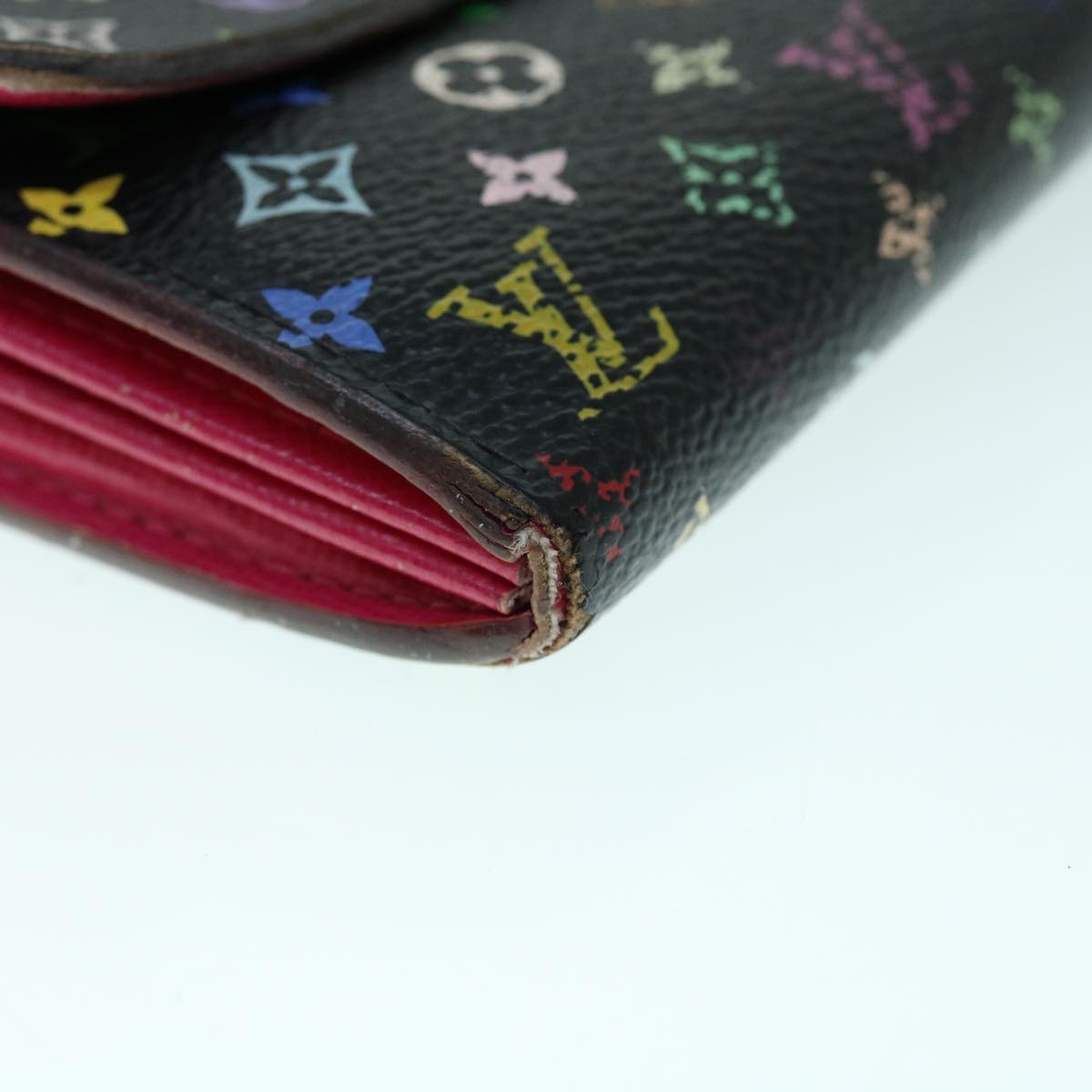 LOUIS VUITTON Monogram Multicolor PortefeuilleSarah Wallet M93747 LV bs8503