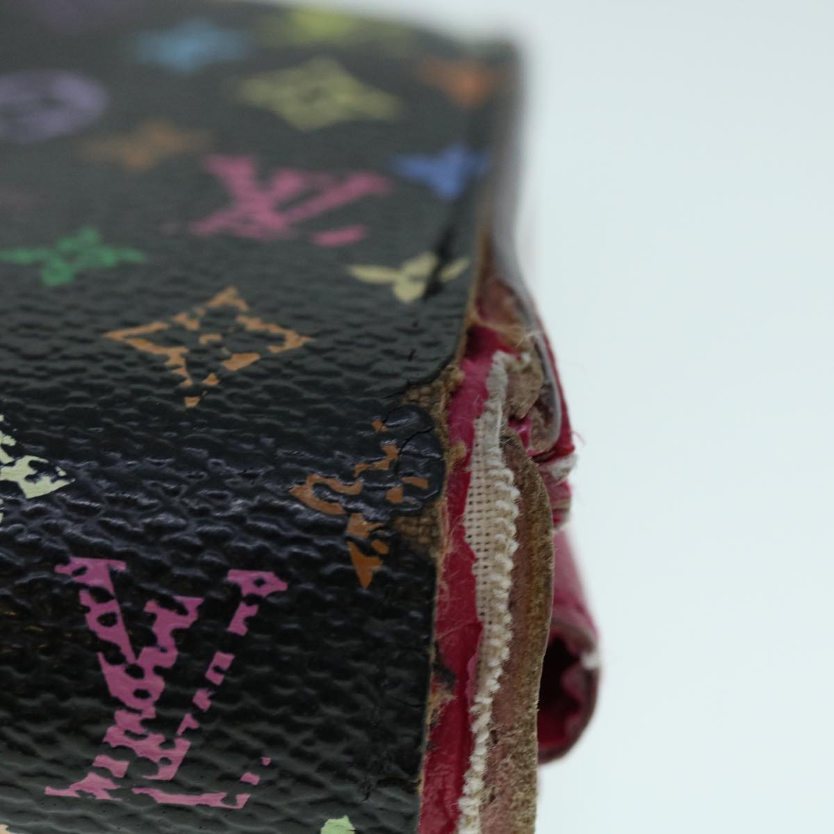 LOUIS VUITTON Monogram Multicolor PortefeuilleSarah Wallet M93747 LV bs8503