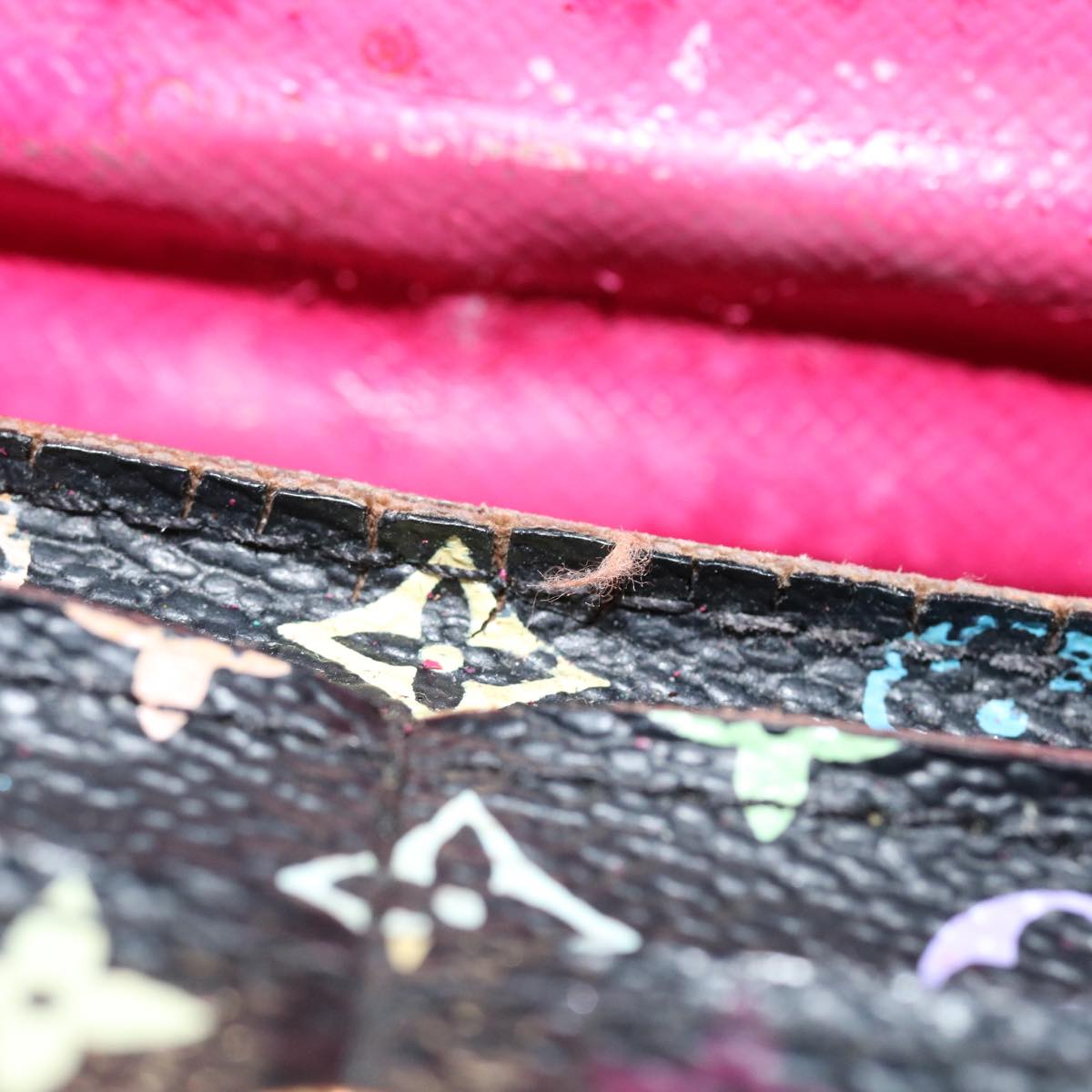 LOUIS VUITTON Monogram Multicolor PortefeuilleSarah Wallet M93747 LV bs8503