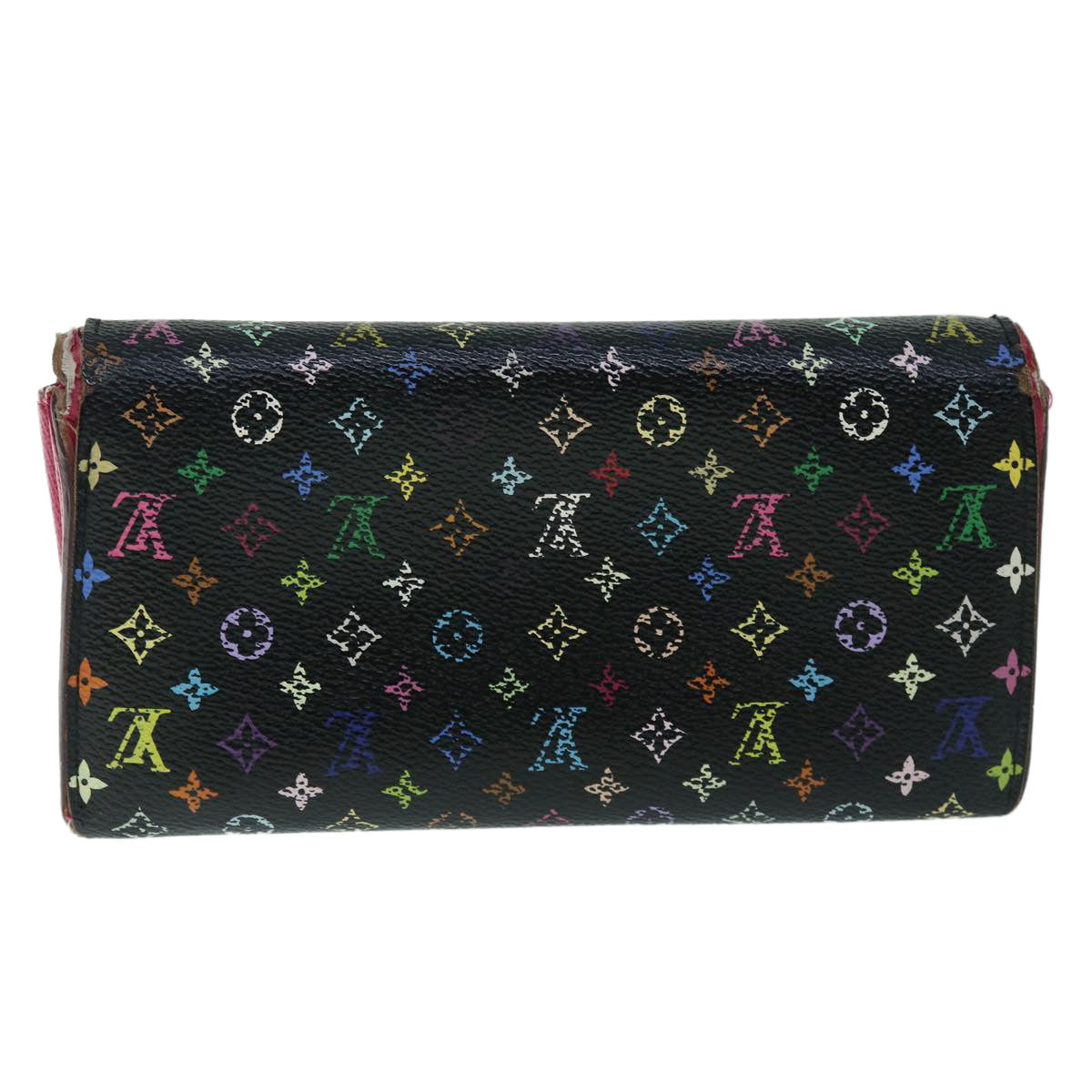 LOUIS VUITTON Monogram Multicolor PortefeuilleSarah Wallet M93747 LV bs8503