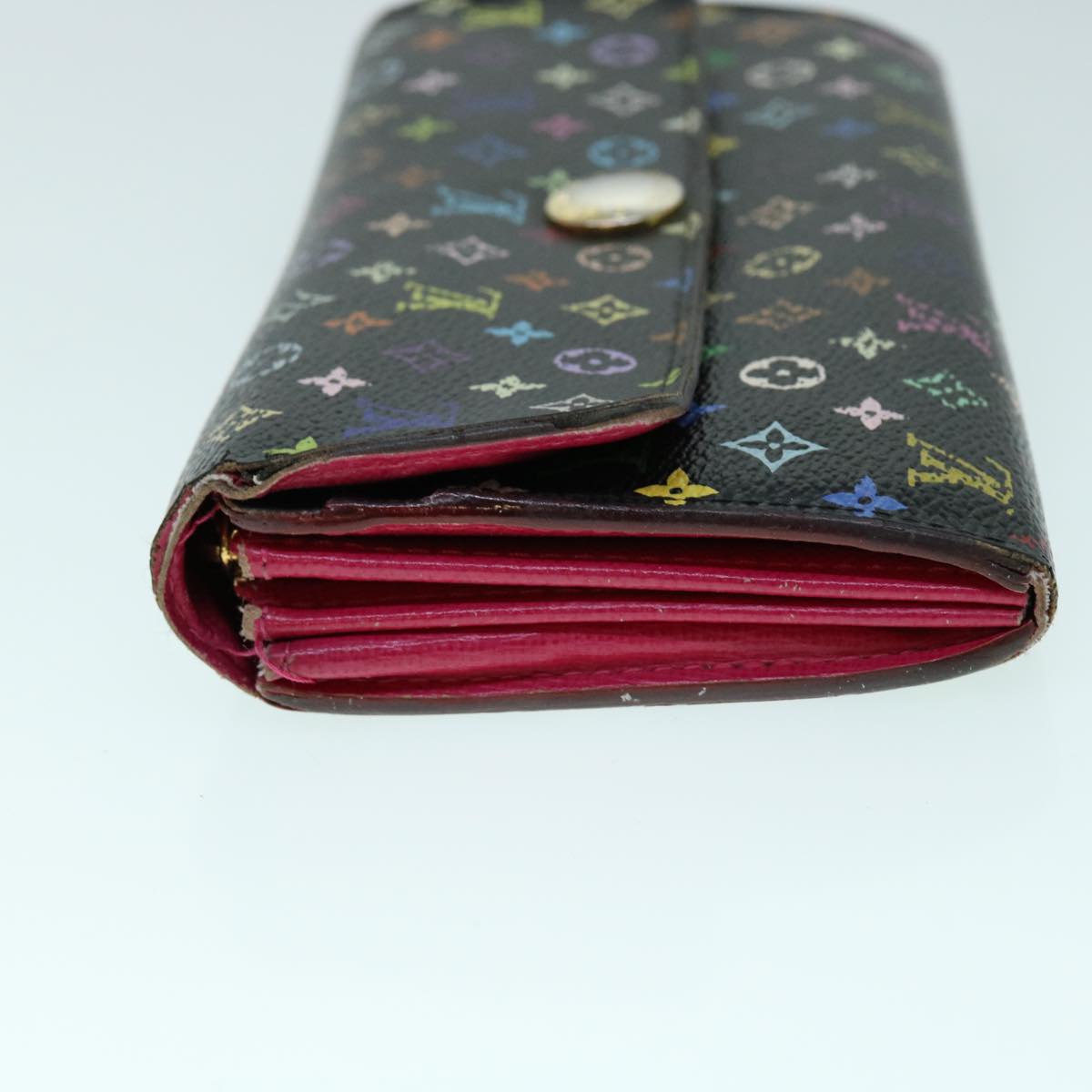LOUIS VUITTON Monogram Multicolor PortefeuilleSarah Wallet M93747 LV bs8503