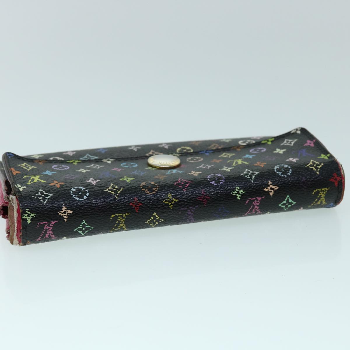 LOUIS VUITTON Monogram Multicolor PortefeuilleSarah Wallet M93747 LV bs8503