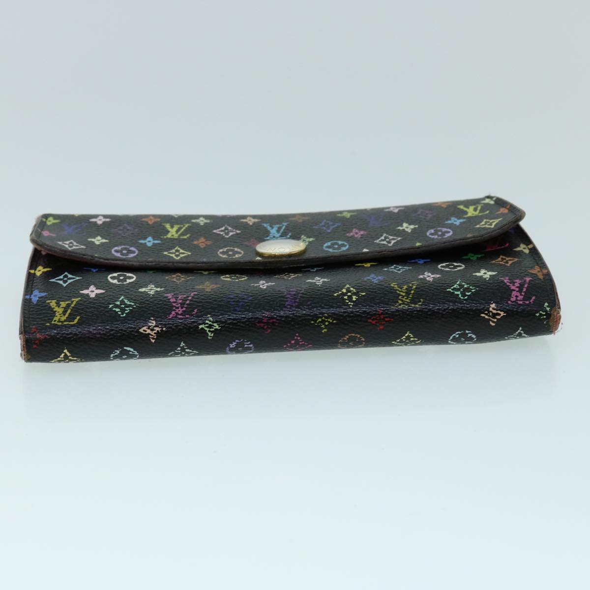 LOUIS VUITTON Monogram Multicolor PortefeuilleSarah Wallet M93747 LV bs8503