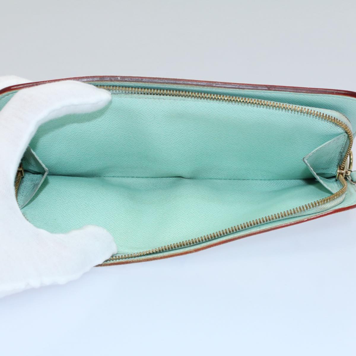 LOUIS VUITTON Multicolor Portefeuille Insolite Wallet White M93753 bs8509