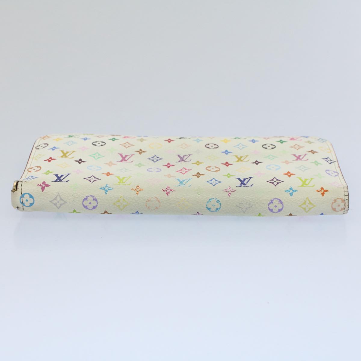 LOUIS VUITTON Multicolor Portefeuille Insolite Wallet White M93753 bs8509