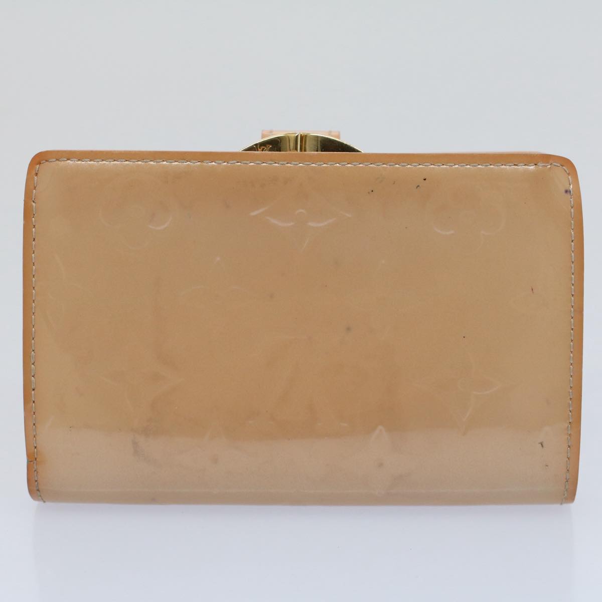 LOUIS VUITTON Monogram Vernis Key Case Wallet 5Set Beige Red LV bs8513