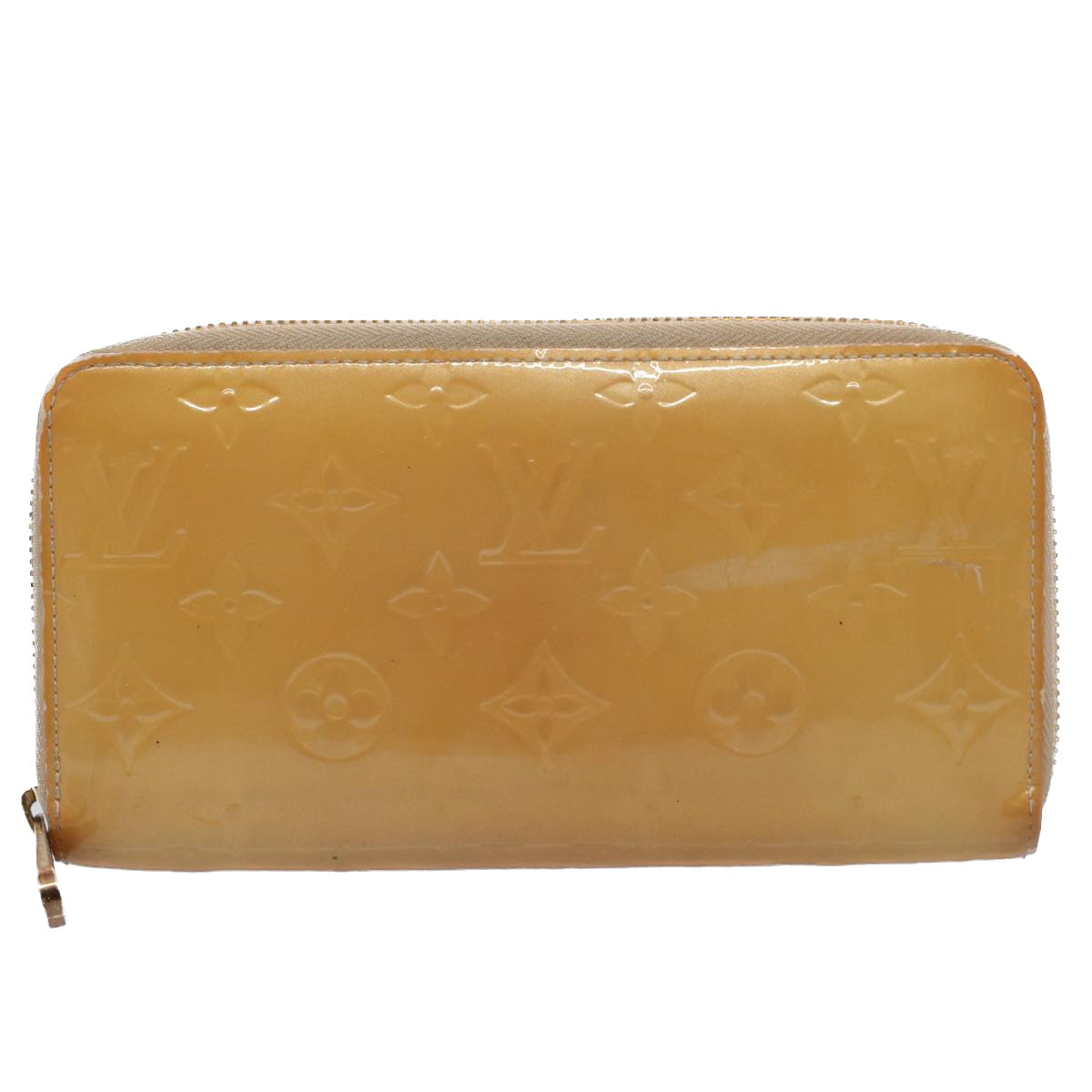 LOUIS VUITTON Monogram Vernis Key Case Wallet 5Set Beige Red LV bs8513