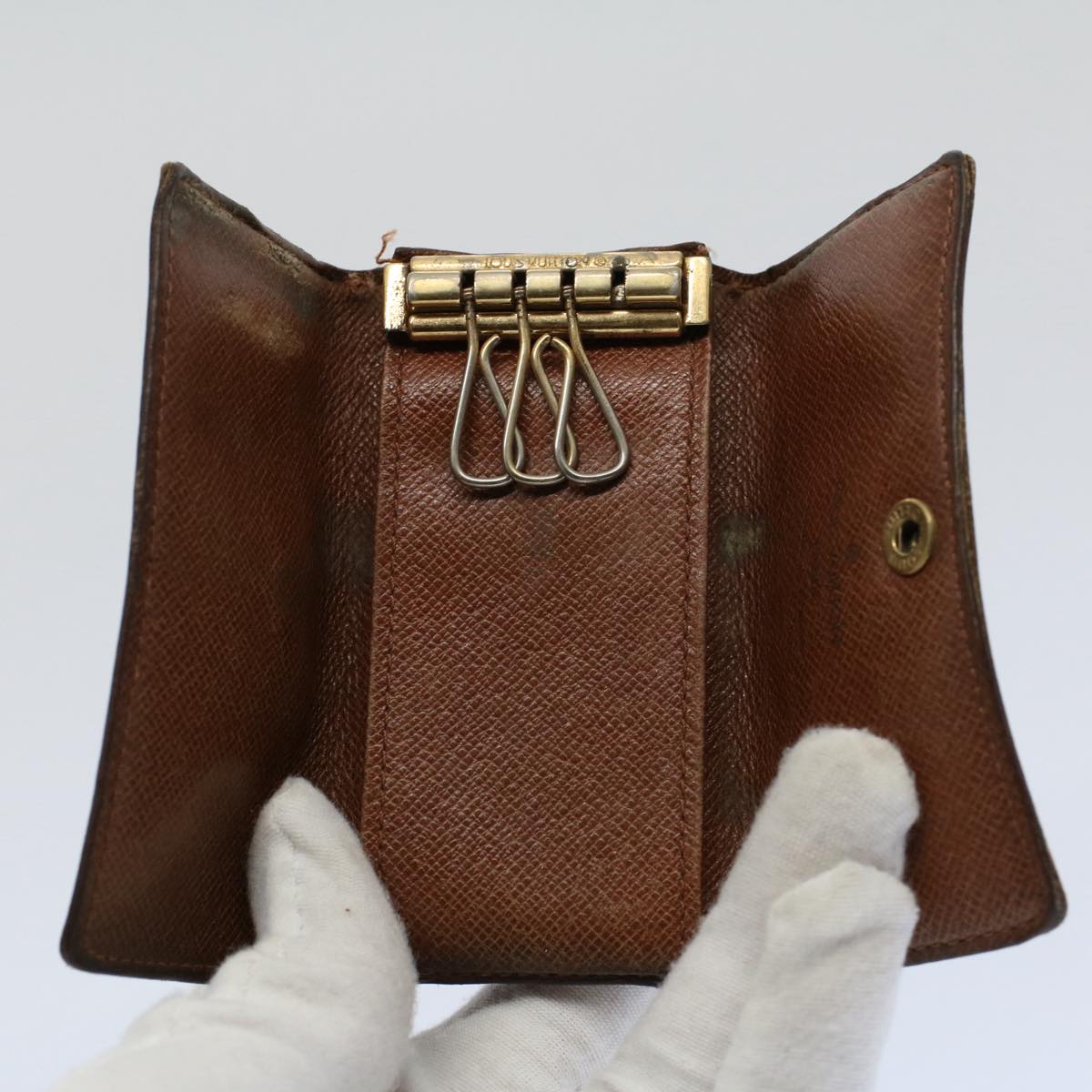 LOUIS VUITTON Monogram iPhone Card Case Cigarette Case Key Case 7Set bs8516