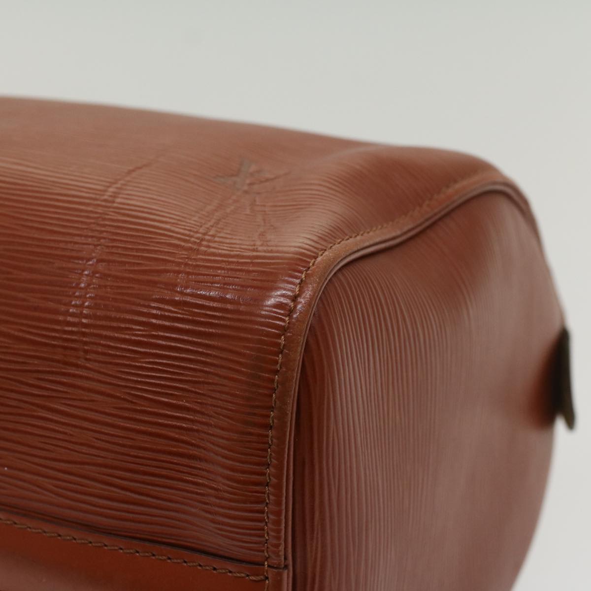 LOUIS VUITTON Epi Speedy 25 Hand Bag Brown M43013 LV bs8525