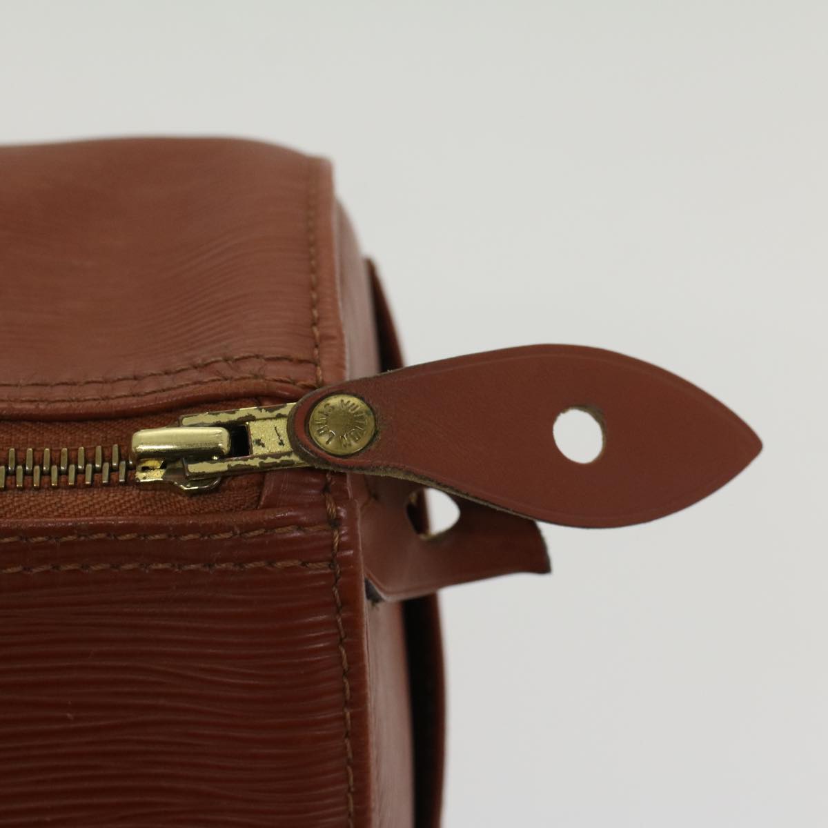 LOUIS VUITTON Epi Speedy 25 Hand Bag Brown M43013 LV bs8525