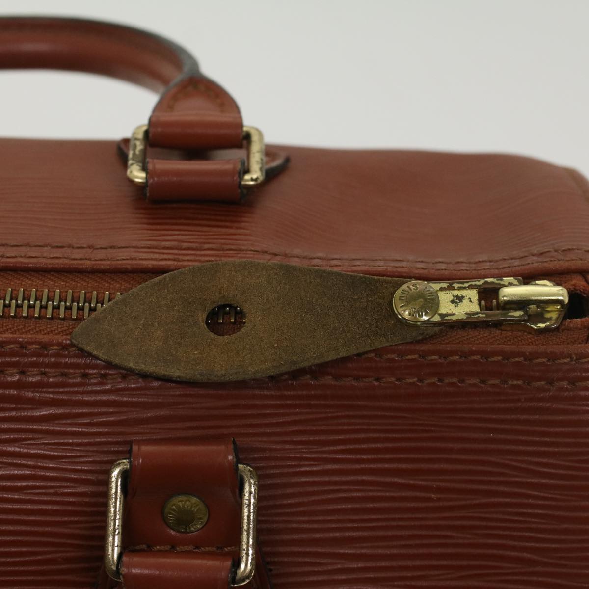 LOUIS VUITTON Epi Speedy 25 Hand Bag Brown M43013 LV bs8525