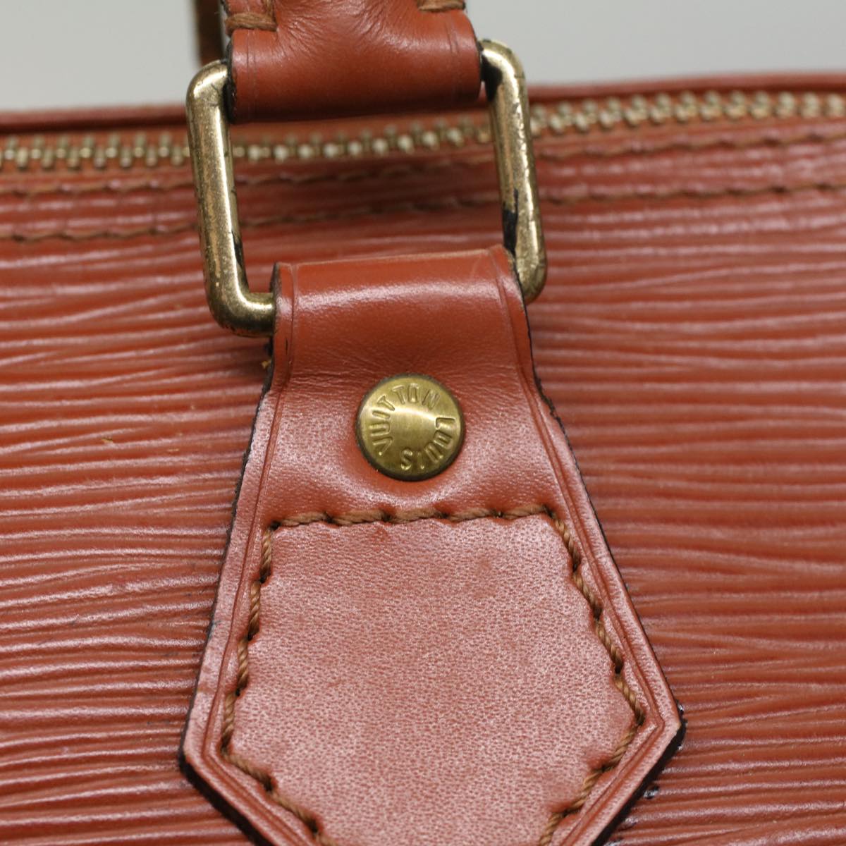 LOUIS VUITTON Epi Speedy 25 Hand Bag Brown M43013 LV bs8525