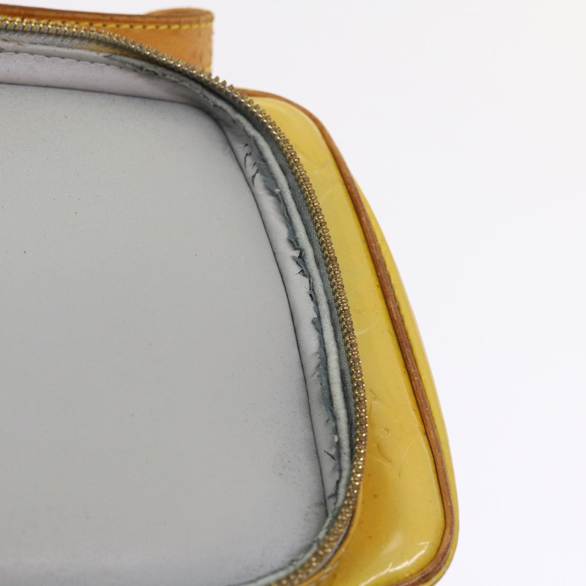 LOUIS VUITTON Monogram Vernis Wooster Shoulder Bag Gris M91036 LV bs8529