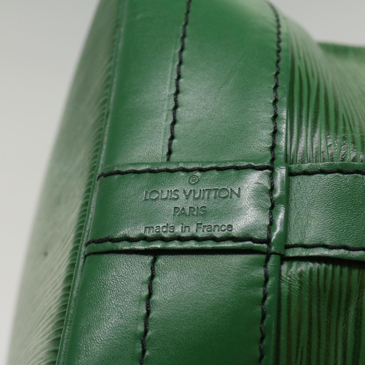 LOUIS VUITTON Epi Noe Shoulder Bag Green M44004 LV bs8555
