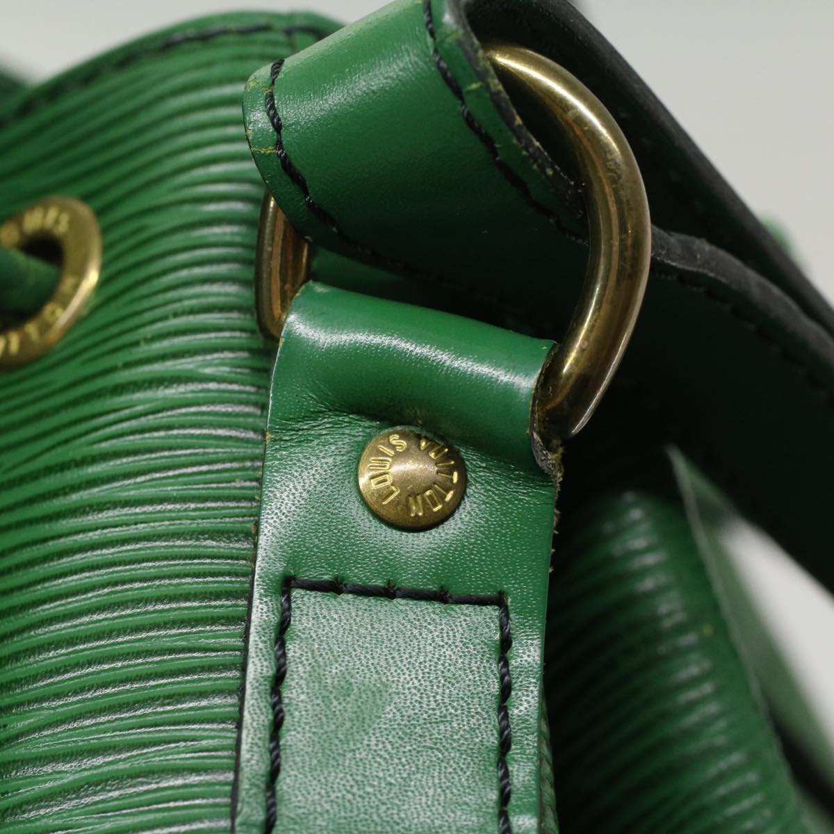 LOUIS VUITTON Epi Noe Shoulder Bag Green M44004 LV bs8555