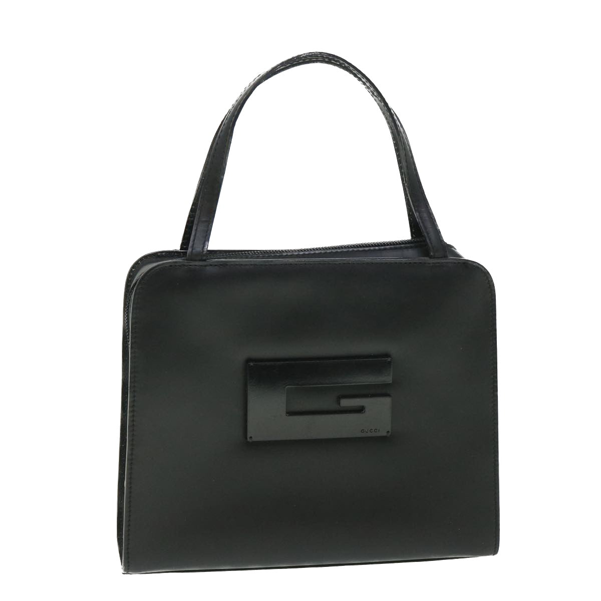 Luxury Gucci Hand Bag Leather Black 000 0812 002058  bs8640