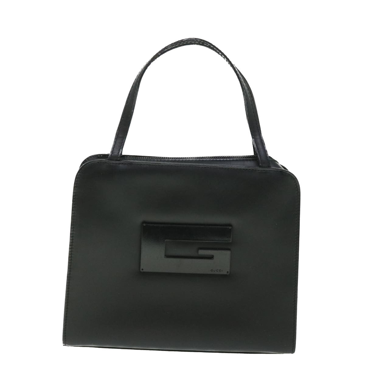 Luxury Gucci Hand Bag Leather Black 000 0812 002058  bs8640
