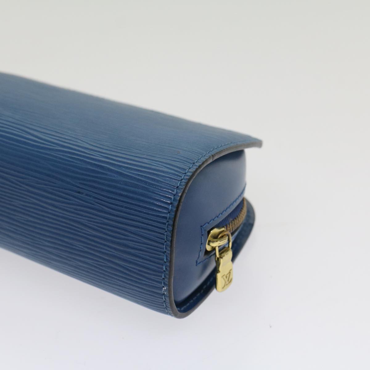 LOUIS VUITTON Epi Dauphine PM Pouch Blue M48445 LV bs8651