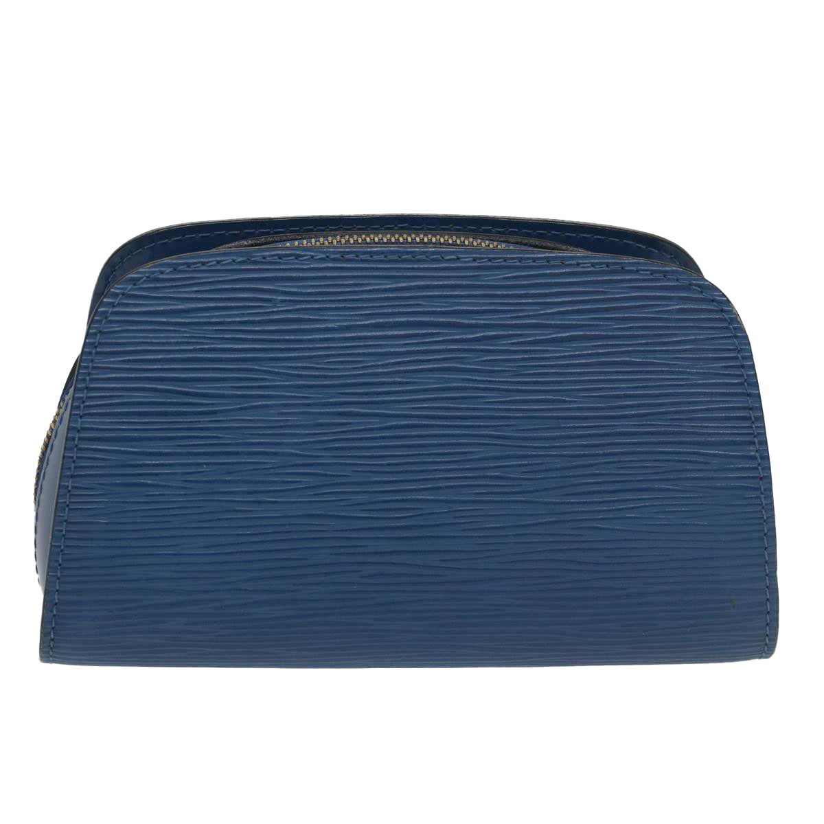 LOUIS VUITTON Epi Dauphine PM Pouch Blue M48445 LV bs8651