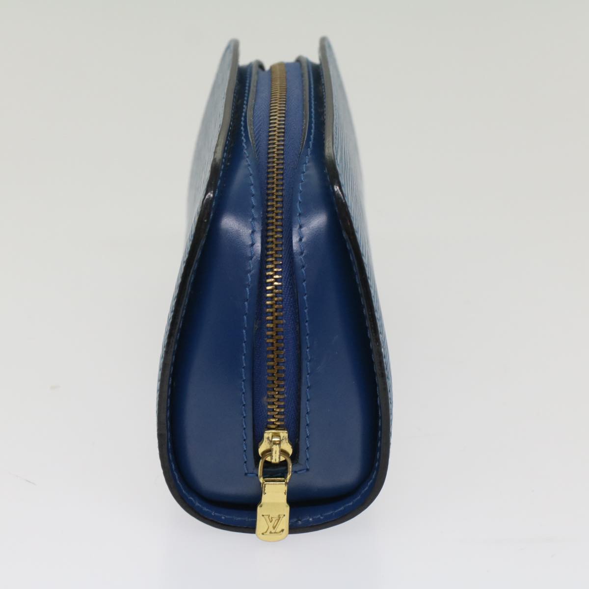 LOUIS VUITTON Epi Dauphine PM Pouch Blue M48445 LV bs8651