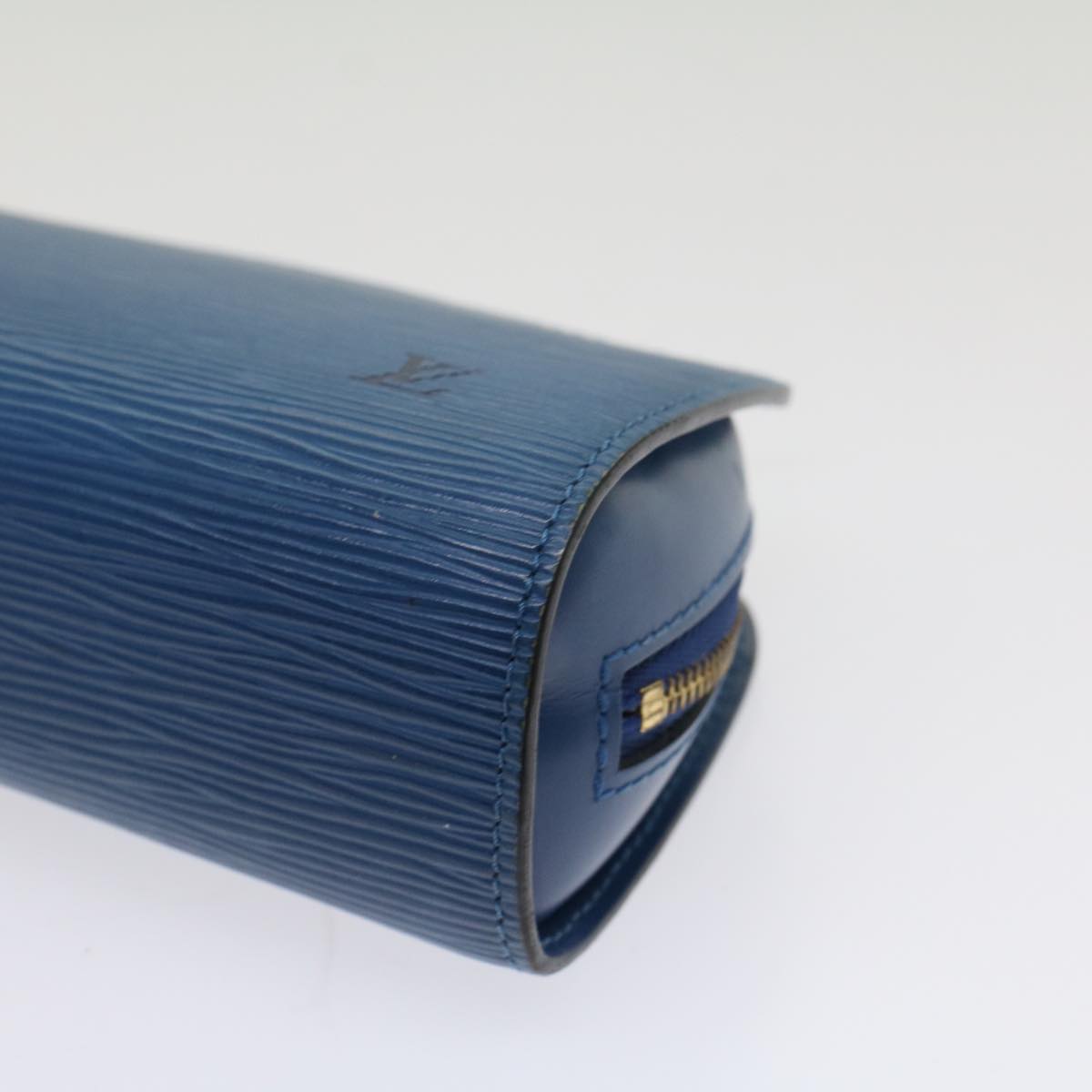 LOUIS VUITTON Epi Dauphine PM Pouch Blue M48445 LV bs8651