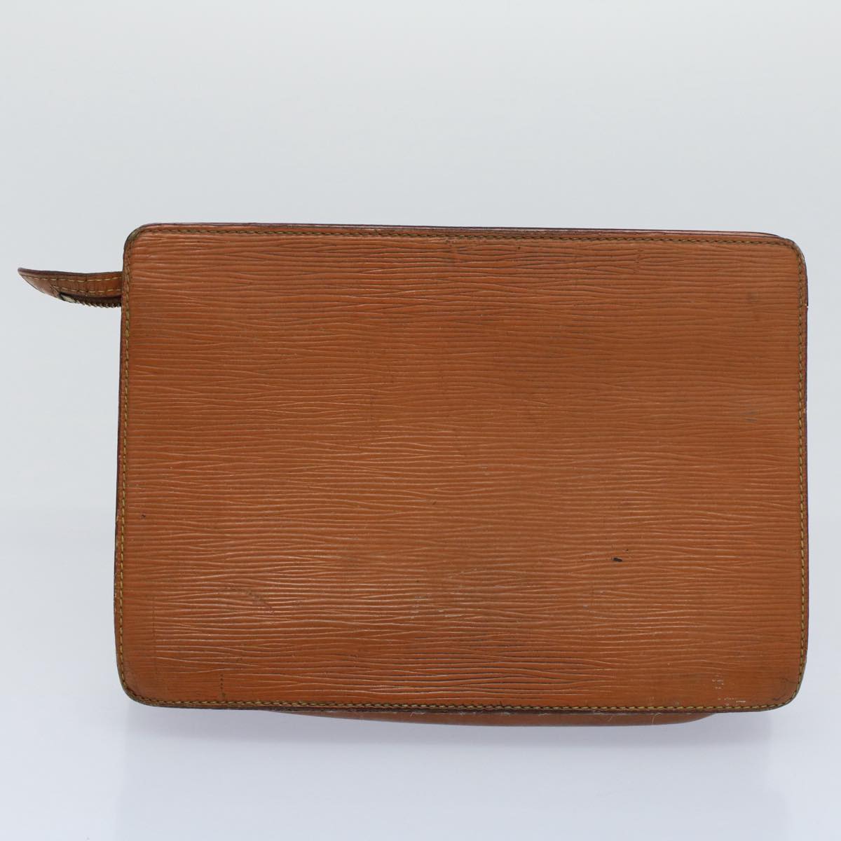 LOUIS VUITTON Epi Wallet Clutch Bag 3Set Brown White LV bs8652