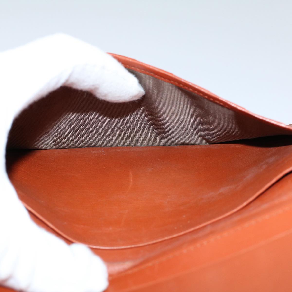 LOUIS VUITTON Epi Wallet Clutch Bag 3Set Brown White LV bs8652