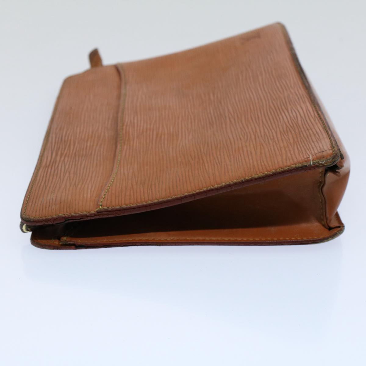 LOUIS VUITTON Epi Wallet Clutch Bag 3Set Brown White LV bs8652