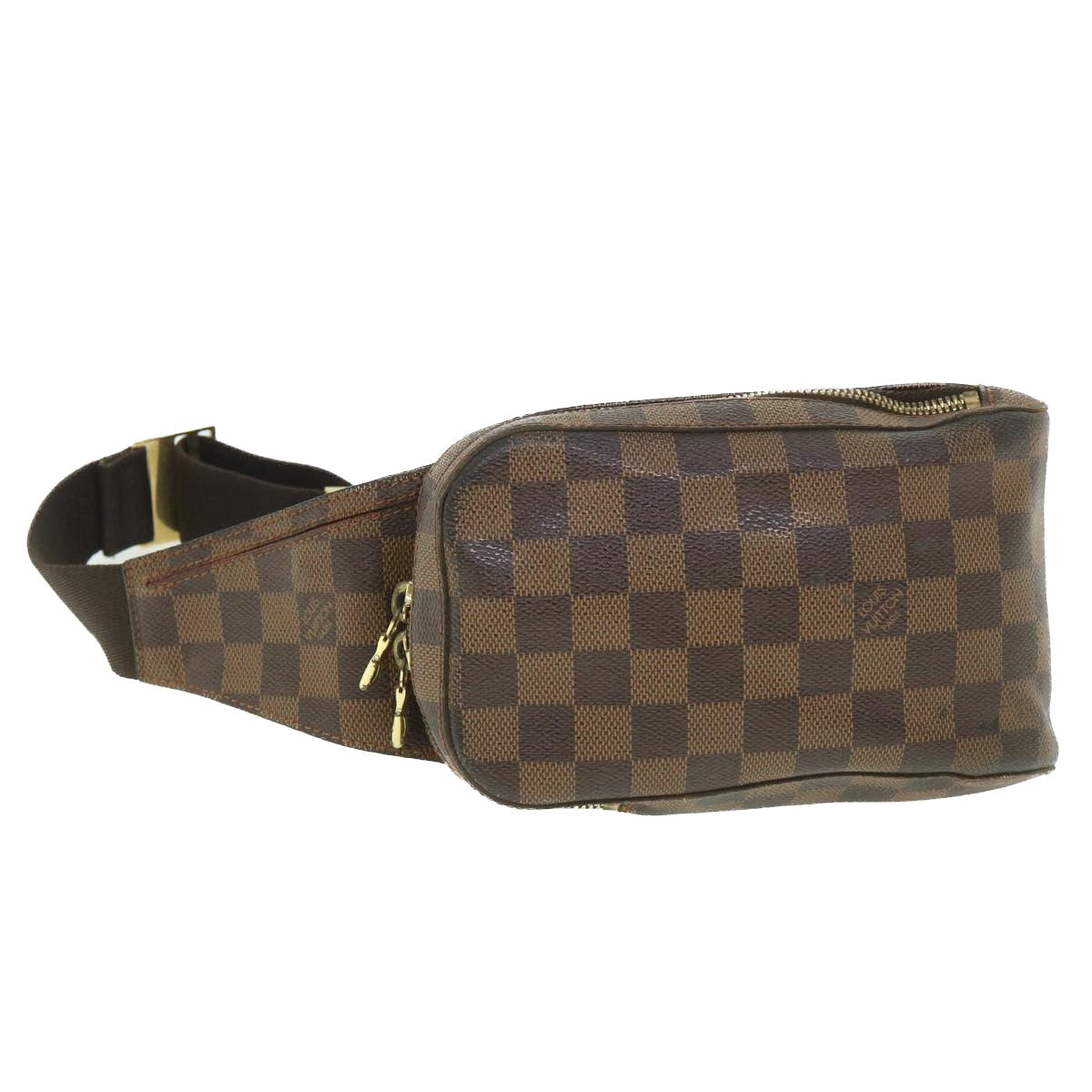 LOUIS VUITTON Damier Ebene Geronimos Shoulder Bag N51994 LV bs8656