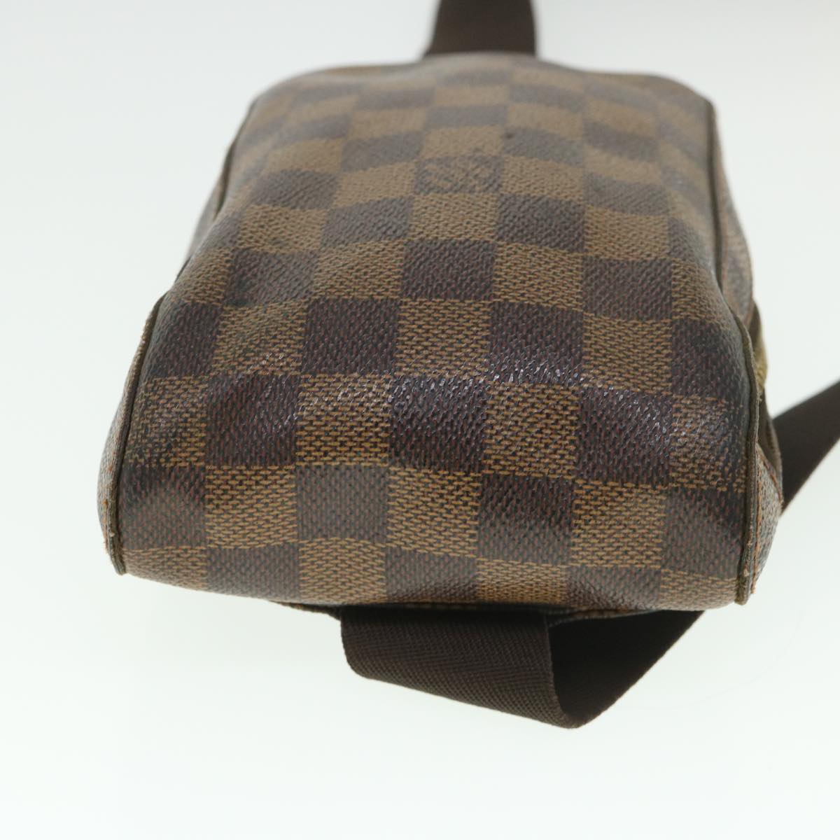 LOUIS VUITTON Damier Ebene Geronimos Shoulder Bag N51994 LV bs8656