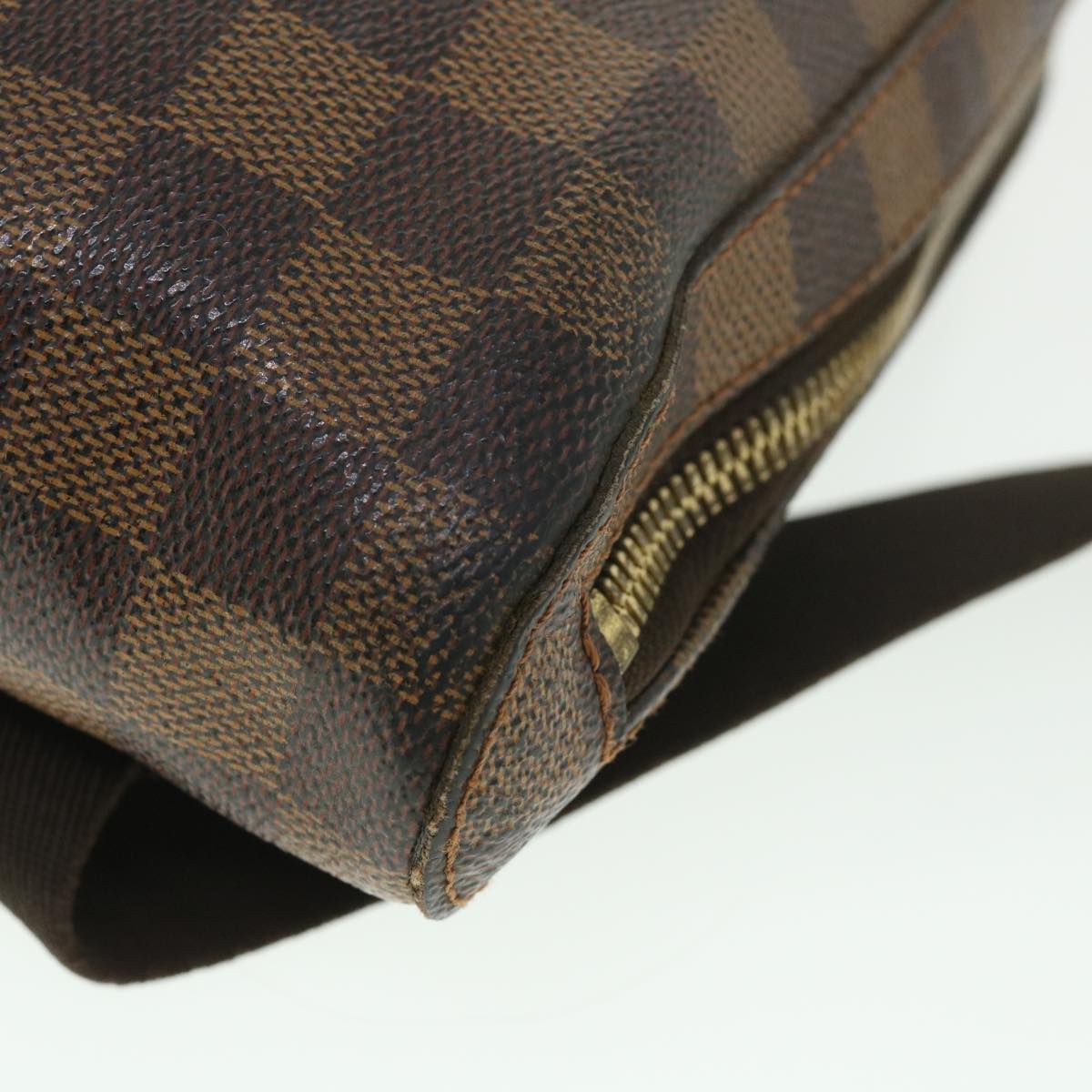 LOUIS VUITTON Damier Ebene Geronimos Shoulder Bag N51994 LV bs8656
