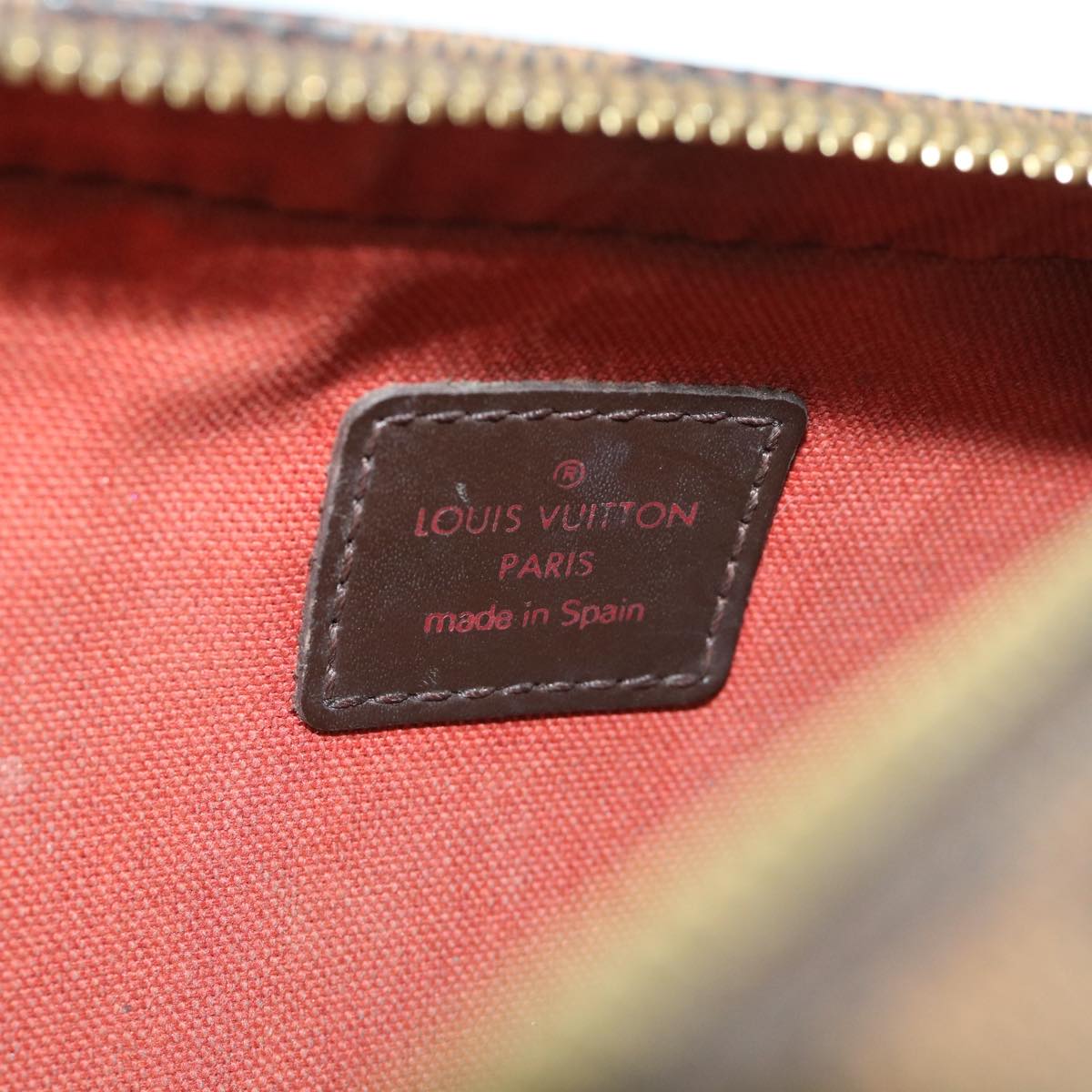 LOUIS VUITTON Damier Ebene Geronimos Shoulder Bag N51994 LV bs8656