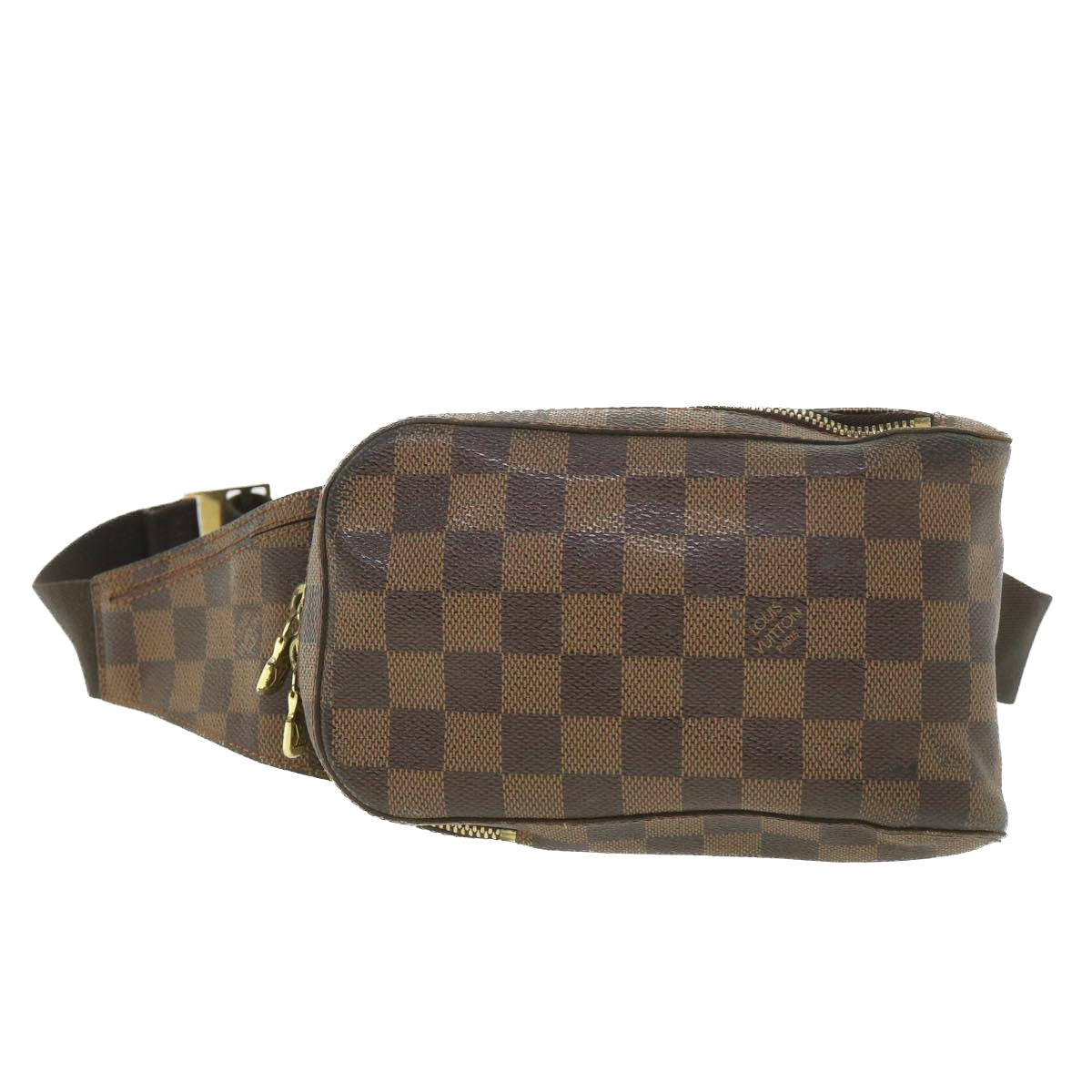LOUIS VUITTON Damier Ebene Geronimos Shoulder Bag N51994 LV bs8656