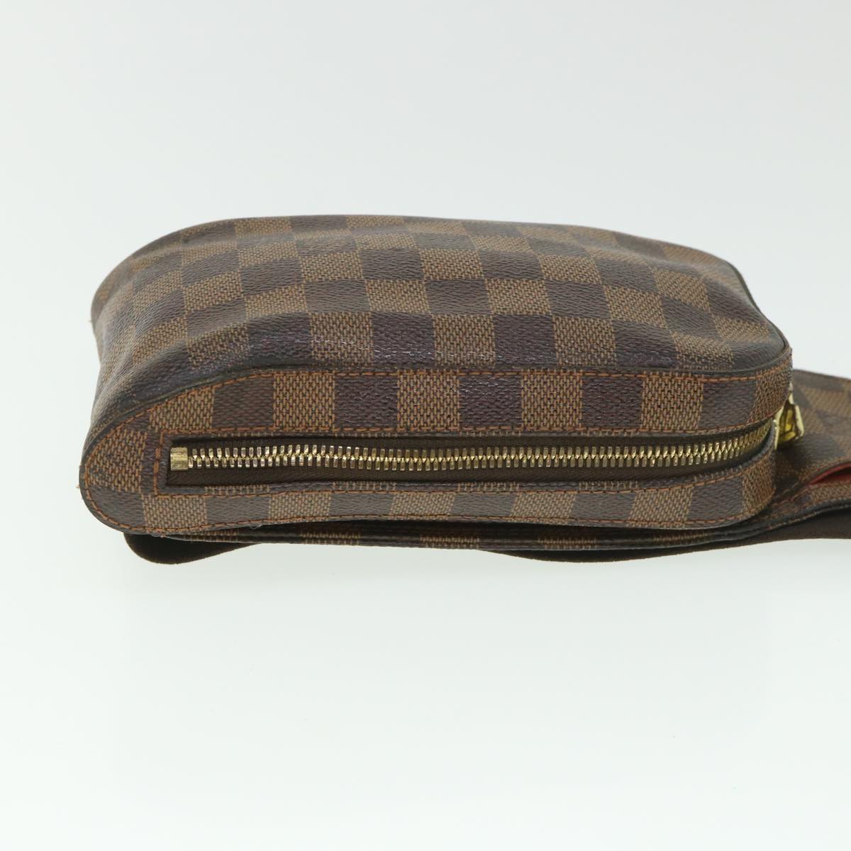 LOUIS VUITTON Damier Ebene Geronimos Shoulder Bag N51994 LV bs8656