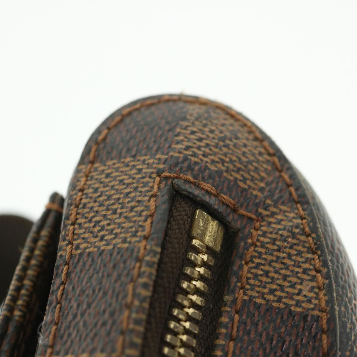 LOUIS VUITTON Damier Ebene Geronimos Shoulder Bag N51994 LV bs8656