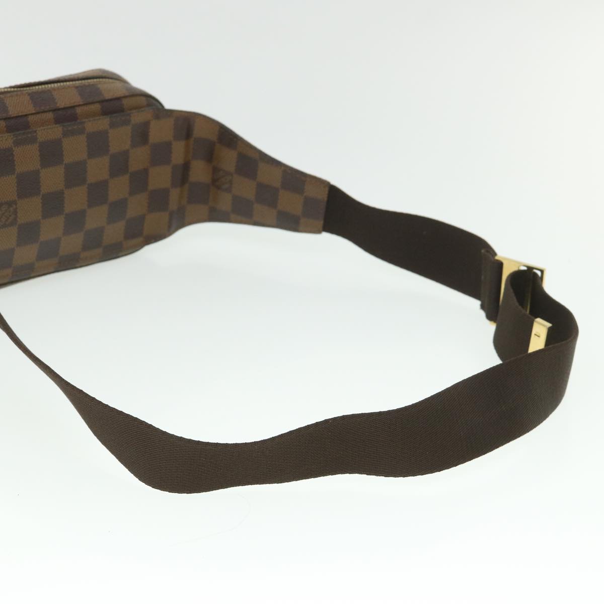 LOUIS VUITTON Damier Ebene Geronimos Shoulder Bag N51994 LV bs8656