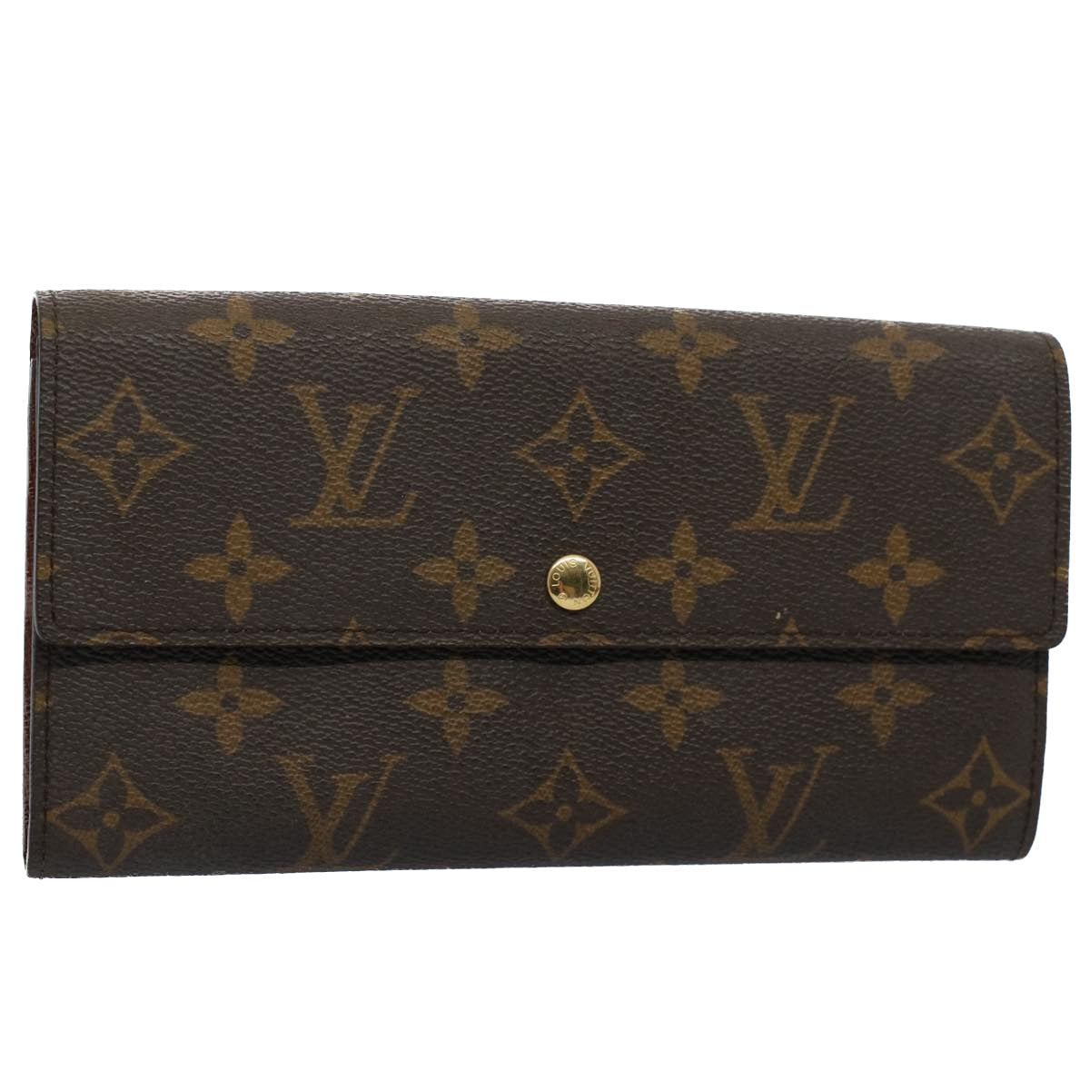 LOUIS VUITTON Monogram Portefeuille Sarah Long Wallet M60531 LV bs8658