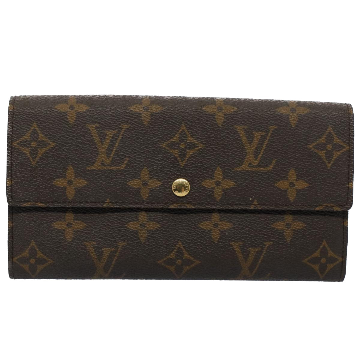 LOUIS VUITTON Monogram Portefeuille Sarah Long Wallet M60531 LV bs8658
