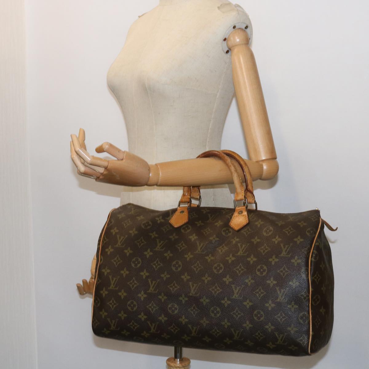 LOUIS VUITTON Monogram Speedy 40 Hand Bag M41522 LV bs8660