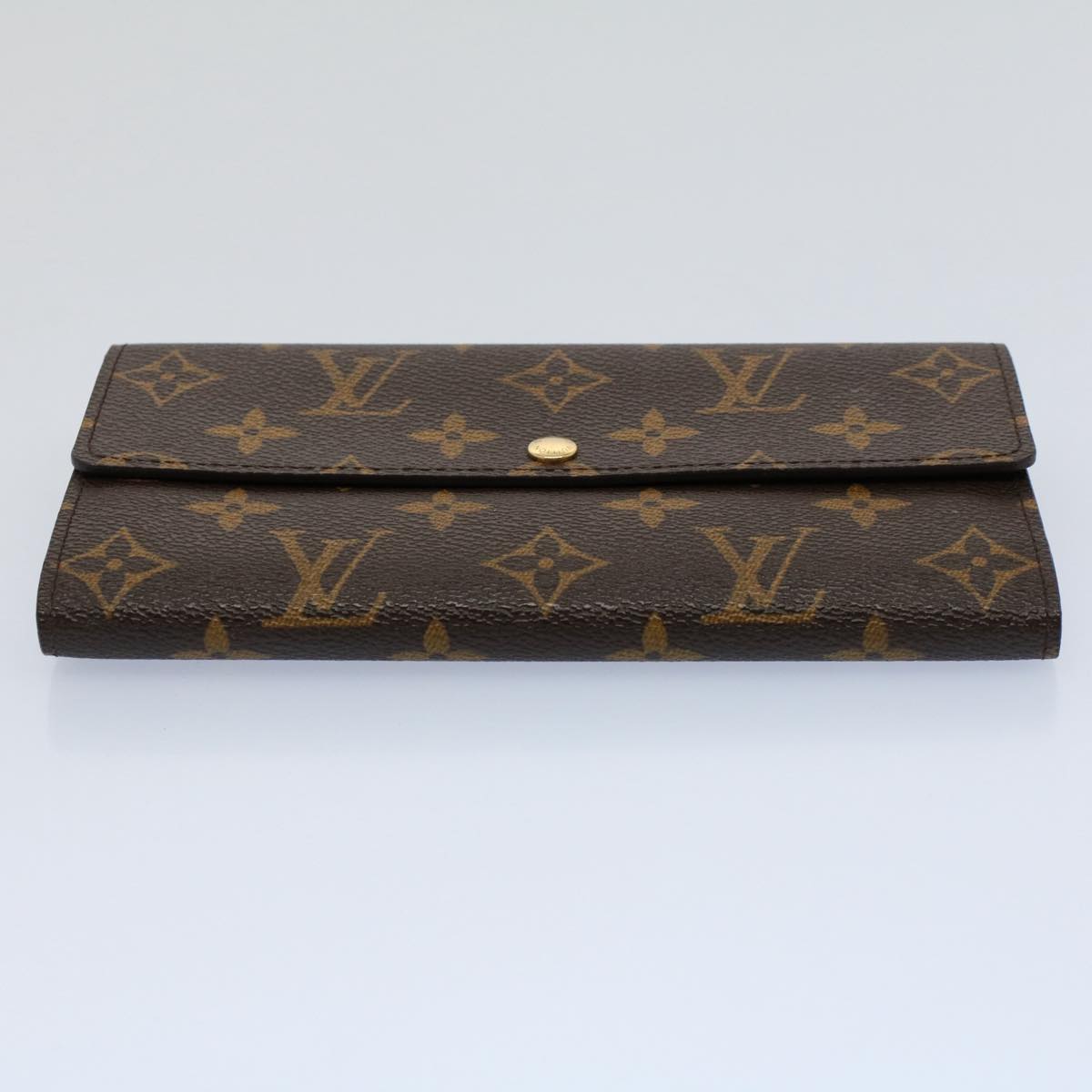 LOUIS VUITTON Monogram Portefeuille Sarah Long Wallet M60531 LV bs8661